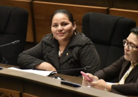 La nueva vicepresidenta de la Cámara de Diputados, la arcista Deisy Choque. / Foto: Archivo